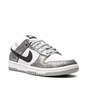 Nike Dunk Low &quot;Golden Gals&quot; metallic silver sneakers Size 5