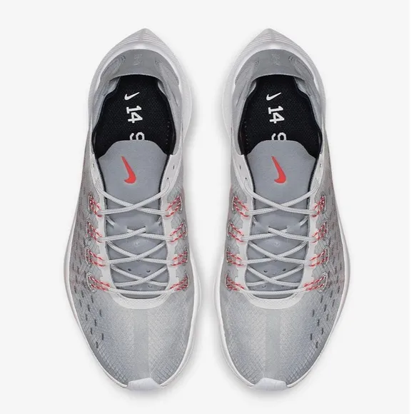 Nike EXP-X14 lifestyle Sneaker 🏃‍♀️💨Silver/Red