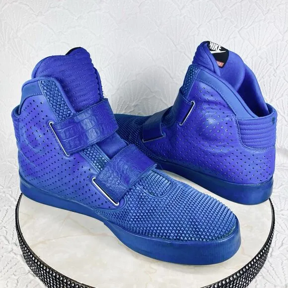 Nike Flystepper 2K3 Premium Hyper Cobalt Sneakers Blue Leather Y2K Sporty Shoes