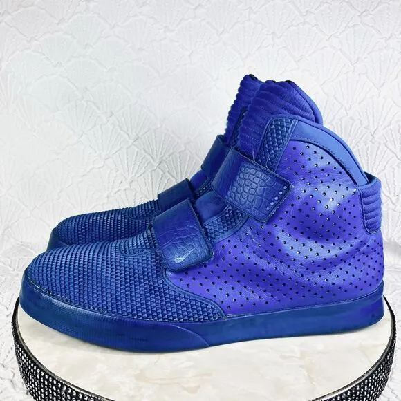 Nike Flystepper 2K3 Premium Hyper Cobalt Sneakers Blue Leather Y2K Sporty Shoes