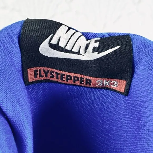 Nike Flystepper 2K3 Premium Hyper Cobalt Sneakers Blue Leather Y2K Sporty Shoes