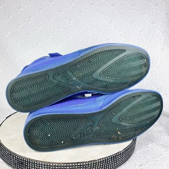 Nike Flystepper 2K3 Premium Hyper Cobalt Sneakers Blue Leather Y2K Sporty Shoes