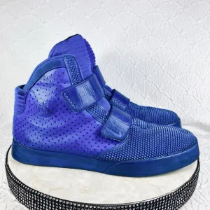 Nike Flystepper 2K3 Premium Hyper Cobalt Sneakers Blue Leather Y2K Sporty Shoes