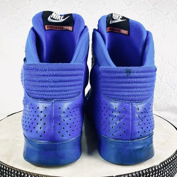 Nike Flystepper 2K3 Premium Hyper Cobalt Sneakers Blue Leather Y2K Sporty Shoes