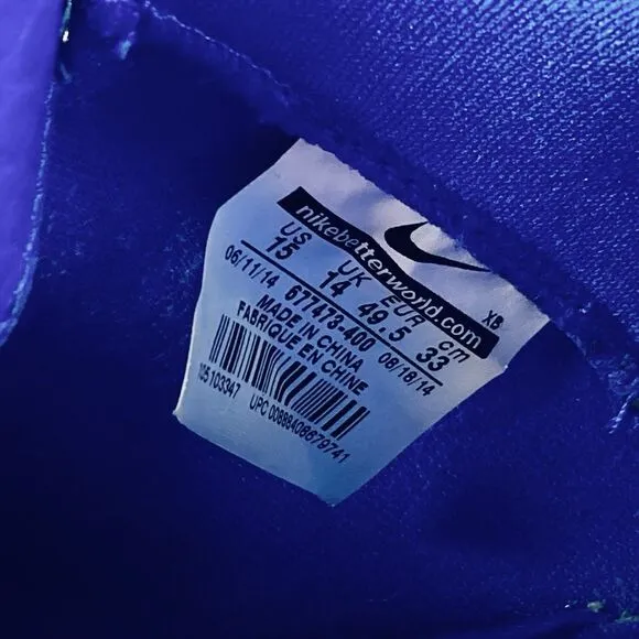 Nike Flystepper 2K3 Premium Hyper Cobalt Sneakers Blue Leather Y2K Sporty Shoes