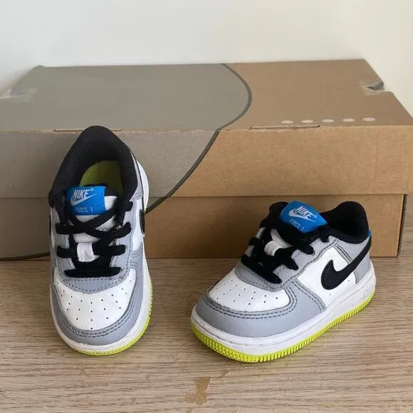Nike Force 1 Multi-Color Toddler Sneakers 596730 051- SZ 5 C