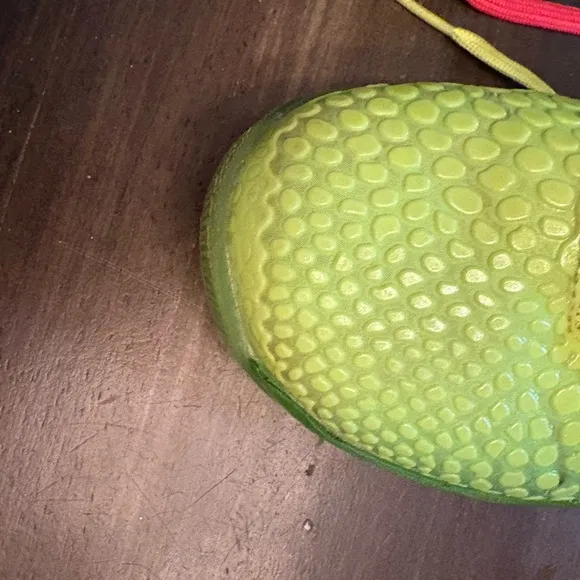 Nike Green and Black Sneakers with Textured Design