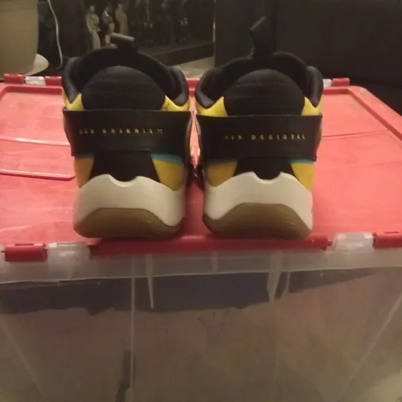 Nike Jordan Luka 2 Yellow and Black Sneakers with Animal Print