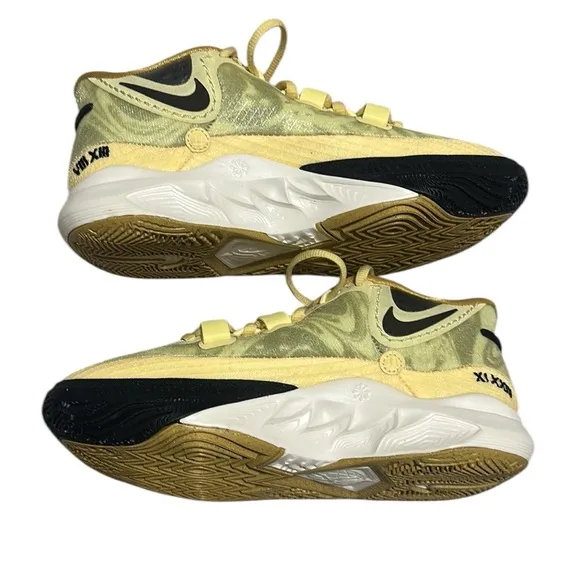 Nike Kyrie 8 Citron Tint Leopard DJ6017-800 Yellow and Black Sneakers Size 5.5
