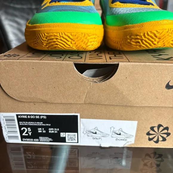 Nike Kyrie 8 GO SE Baltic Blue Size 2.5Y BRAND NEW IN BOX…NO LONGER MADE