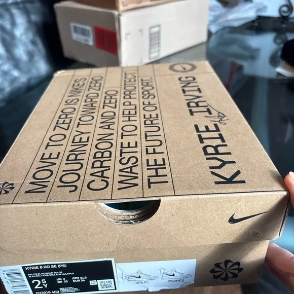 Nike Kyrie 8 GO SE Baltic Blue Size 2.5Y BRAND NEW IN BOX…NO LONGER MADE
