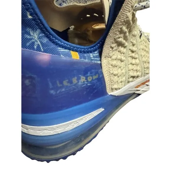 Nike LeBron 18 Men's Basketball Shoes Multicolor Size 15 High Top Sneaker