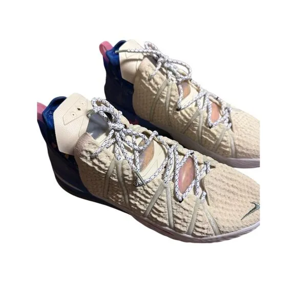 Nike LeBron 18 Men's Basketball Shoes Multicolor Size 15 High Top Sneaker