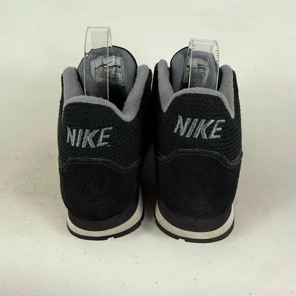 Nike MD Runner 2 Mid Premium Athletic Sneakers Womens 8.5 Black Lace Up Mid-Top