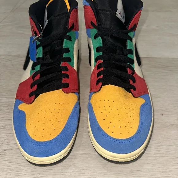 Nike Men’s Blue The Great Mid Fearless Colorful High-Top Sneakers