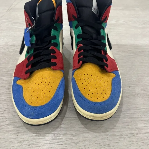 Nike Men’s Blue The Great Mid Fearless Colorful High-Top Sneakers