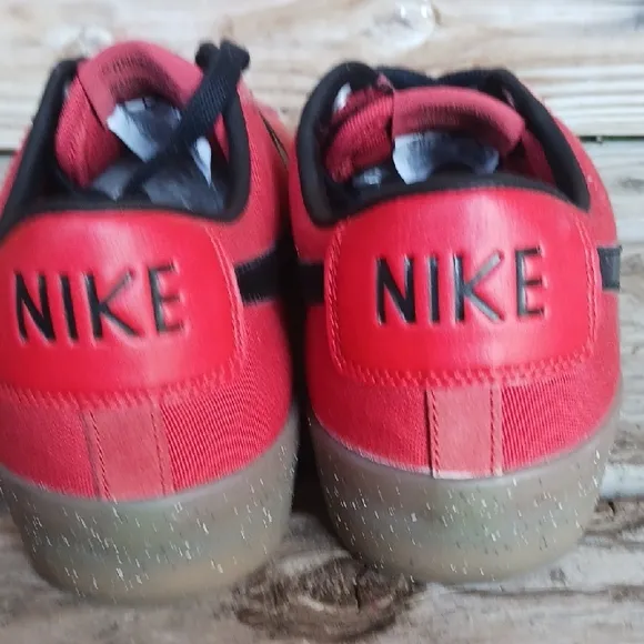 Nike Red and Black Classic Sneakers