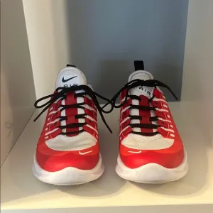 Nike Red and White Sneakers Dynamic Design