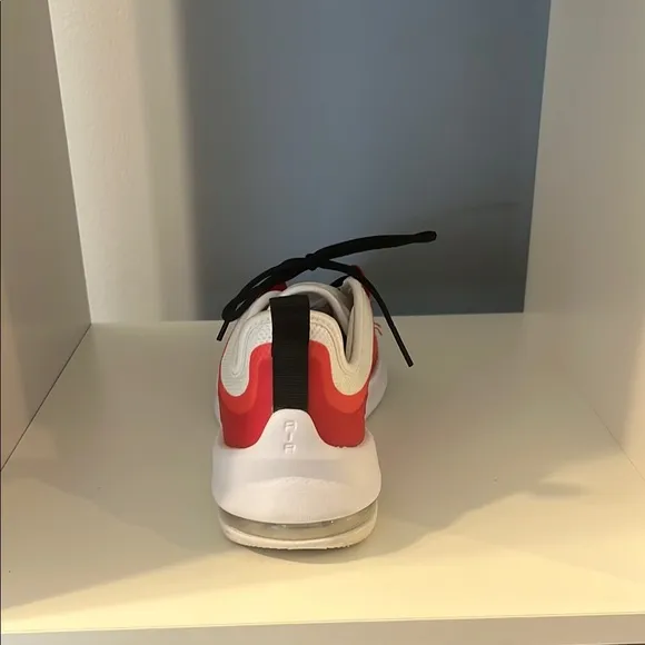 Nike Red and White Sneakers Dynamic Design