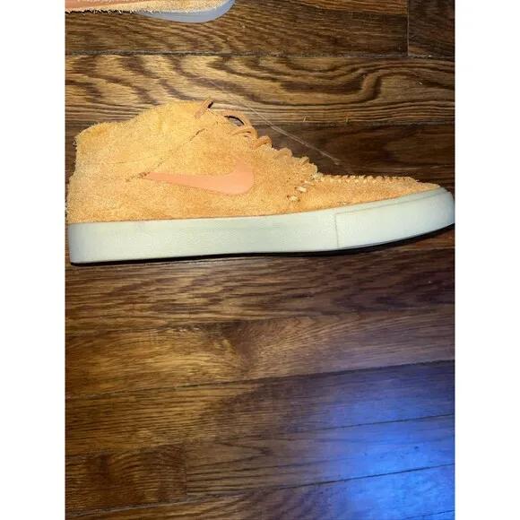 Nike SB Stefan Janoski Crafted MID Bold Orange Size 8.5