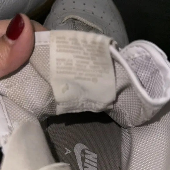 Nike SF AIR FORCE 1 WOMANS Mid Vast Grey Sneakers Size 9 Laces/Strap/zipper