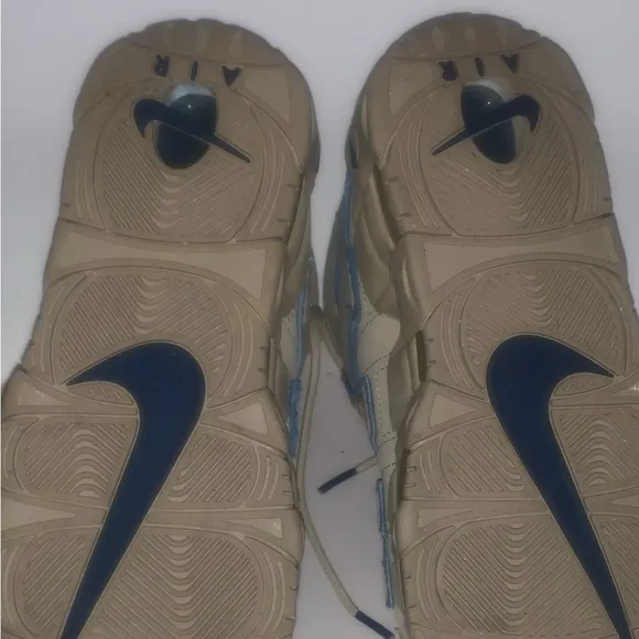 Nike Tan Sneakers Air More Uptempo