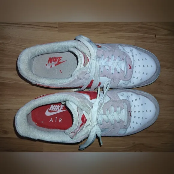 Nike Valentine Air Force 1s size 8.5