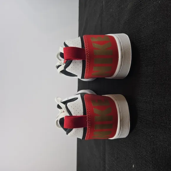 Nike White and Red Sneakers