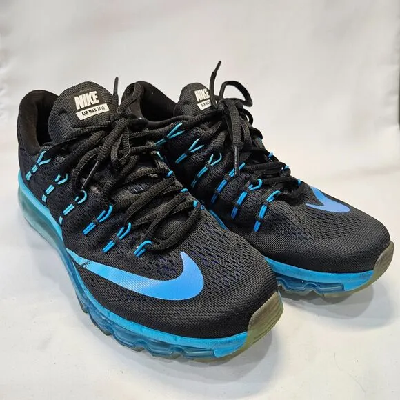 Nike Womens Air Max 2016 Athletic Running Shoes 806772-040 7.5 Sporty Sneakers