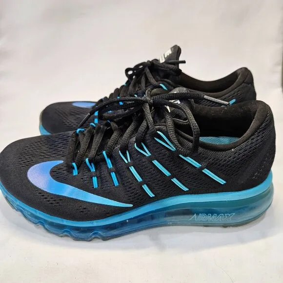 Nike Womens Air Max 2016 Athletic Running Shoes 806772-040 7.5 Sporty Sneakers
