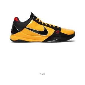 Nike Yellow and Black Sneakers