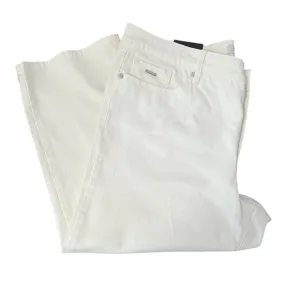Nine West Cream Off White Capri Jeans Women’s Size 14 New NWT Summer Spring Fall