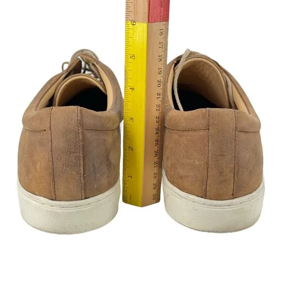 Nisolo Diego Men's Sneakers 13 Casual Everyday Brown Minimalist Modern Comfort