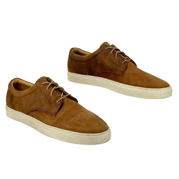 Nisolo Diego Men's Sneakers 13 Casual Everyday Brown Minimalist Modern Comfort
