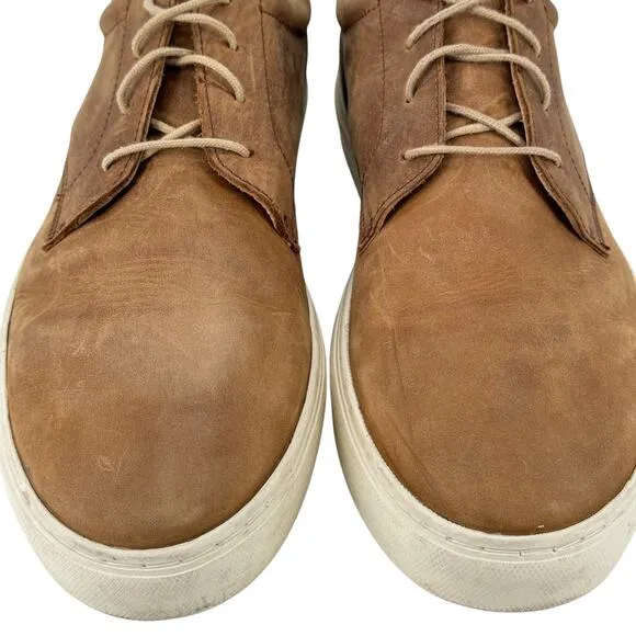 Nisolo Diego Men's Sneakers 13 Casual Everyday Brown Minimalist Modern Comfort