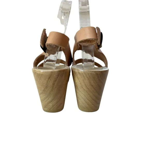 No. 6 Harper Clog Heeled Sandals