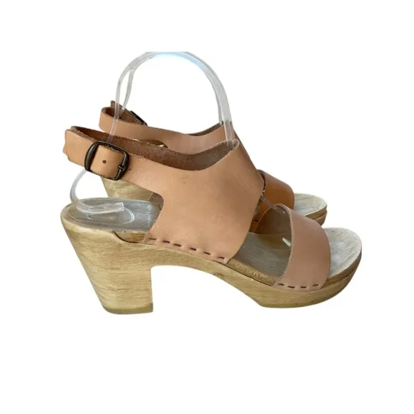 No. 6 Harper Clog Heeled Sandals