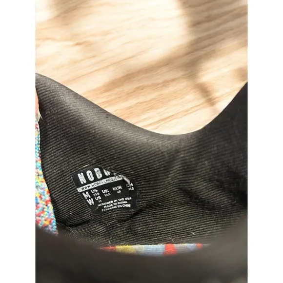 NOBULL Outwork Trainer Sneakers Black Superfabric Rainbow Sole Men's 13.5