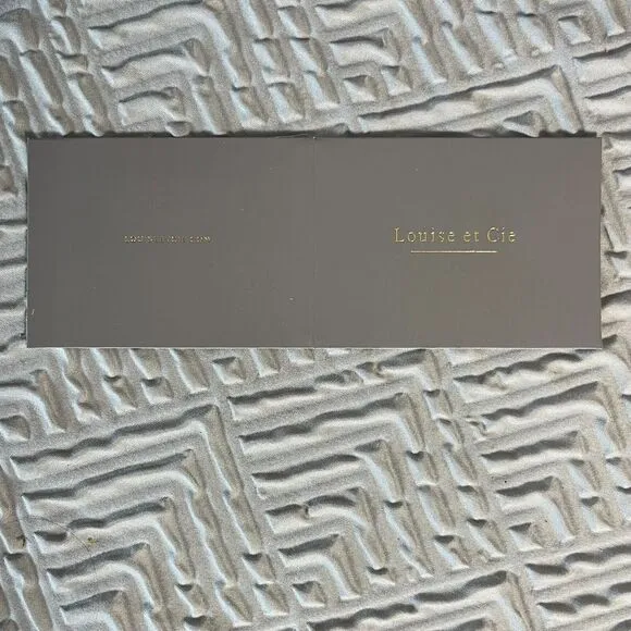 NWB Louise et Cie Lo Ashlin Leather Rose Gold Ballet Flats 8.5M Suede Inside