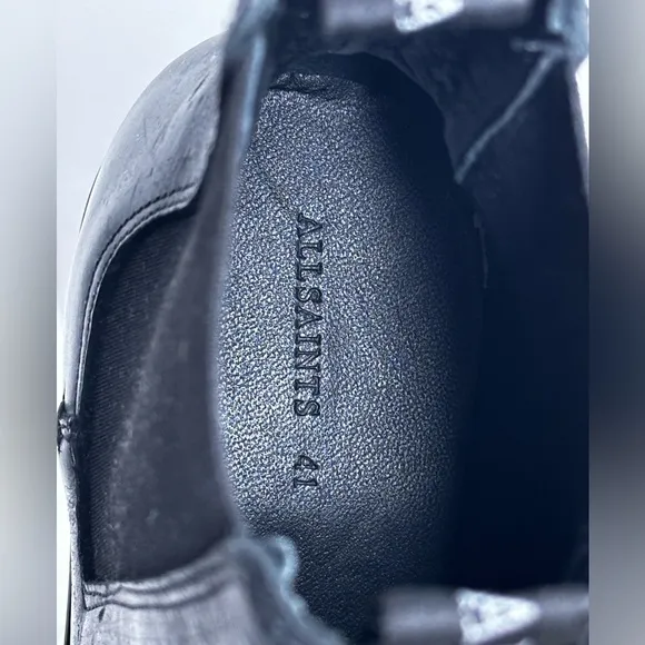 NWOB ALLSAINTS Men's Eli Pull On Chelsea Boots, Size EU 41 / US 8