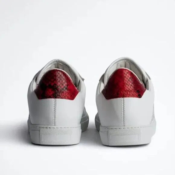 NWOB Zadig &amp; Voltaire Kiss Sneaker in White size 40