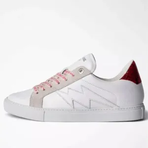 NWOB Zadig &amp; Voltaire Kiss Sneaker in White size 40