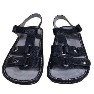 NWOT ALEGRIA KLEO MASONRY WOMENS ANKLE STRAP SANDALS