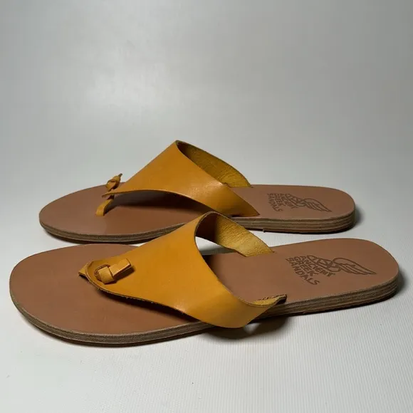 NWOT Ancient Greek Leather Thong Sandals - sz 41