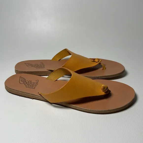 NWOT Ancient Greek Leather Thong Sandals - sz 41