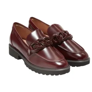 NWOT Cole Haan Geneva Chain Bloodstone Loafers – Sz 9.5B
