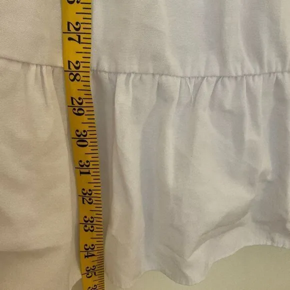 NWOT Pomander Place White Quinn Tiered Day Dress