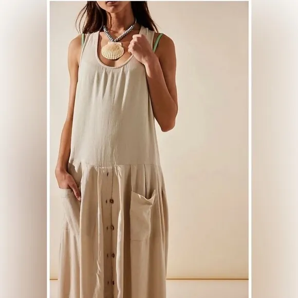 NWT &amp; NWOT Free People Runaway With Me Maxi $108 MSRP!