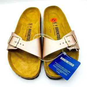 NWT Birkenstock Madrid Metallic Copper Women’s Sandals 11/42/270 Germany