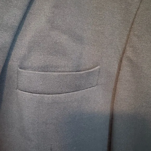 NWT COOFANDY Men's One Button Grey Lightweight Knit Sport Coat, Size XL